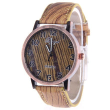 Load image into Gallery viewer, 2019 New Wood Grain Belt Watch Fashion Ladies Quartz Watch ladies watches luxury brand clock women vintage wristwatch bayan saat