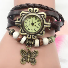 Load image into Gallery viewer, New Women Fashion Round Analog Quartz 10m Wrist Watch Complete Schedule 35mm Bracelet Easy To Read Bangle
