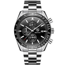 Load image into Gallery viewer, 2019 Watch Men Luxury Brand Mens Blue Watches Silicone Band Wrist Watches Men's Chronograph Watch Male Relogio Masculino